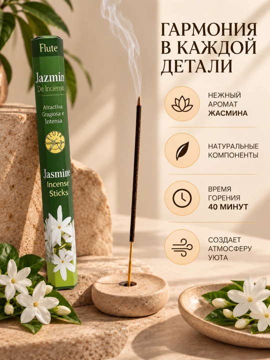 Uy uchun xushbo‘y tayoqchalar aromatli tayoqchalar 20 dona