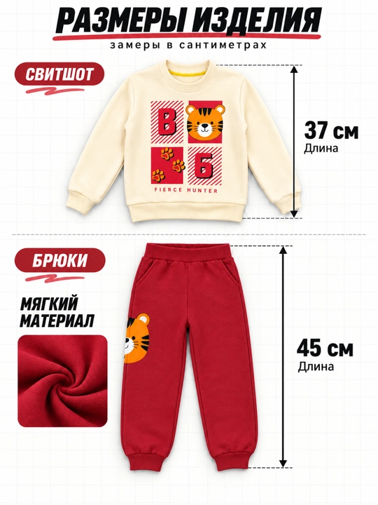 Коллекция детской одежды для осеннего сезона, возраст от 1 до 3 лет