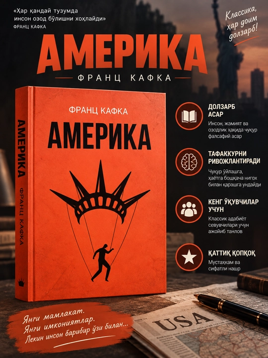 Америка, Франц Кафка - 