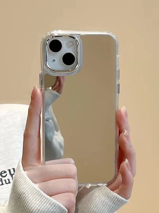 Зеркальный чехол, кейс для iPhone 12, 13, 14, 15 , 16, 17, Pro - 