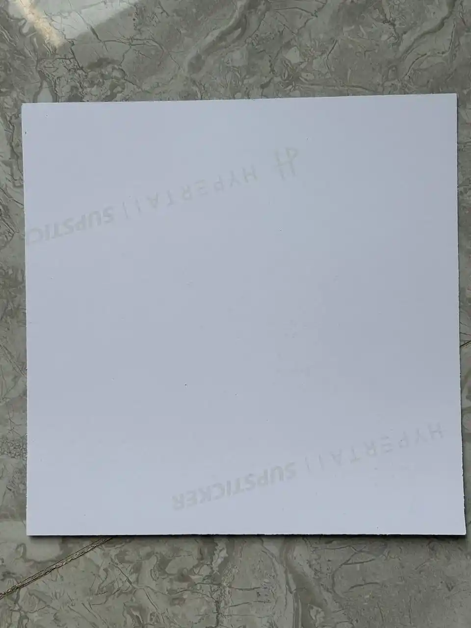 Devor uchun o'z-o'zidan yopishuvchi PVX plitka-stiker, 20×20 sm