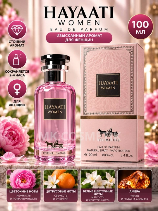 Ayollar atiri, parfumlangan suv 100ml - 