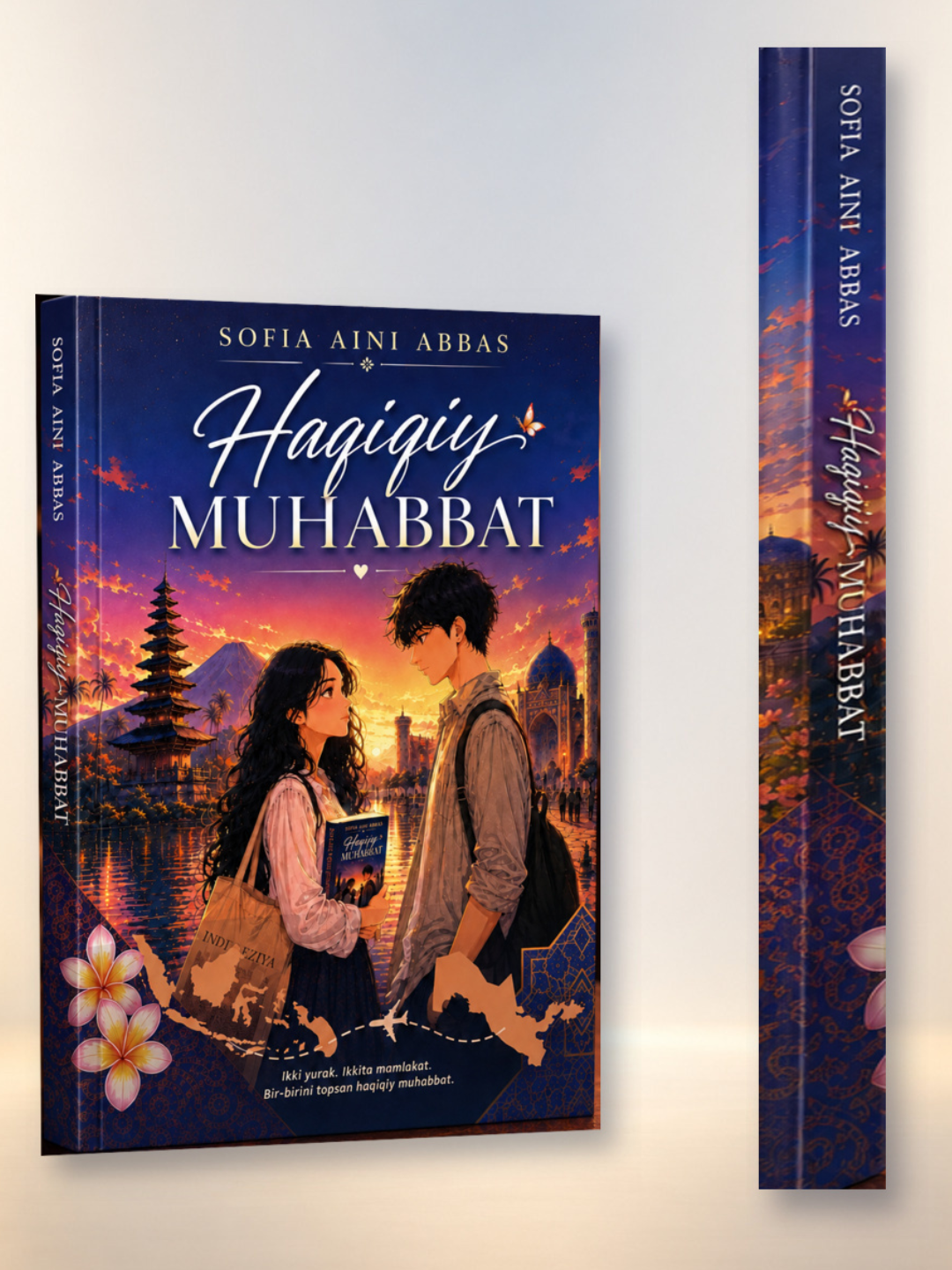 Haqiqiy muhabbat — Sofia Aini Abbas, roman, yumshoq muqova, 256 bet