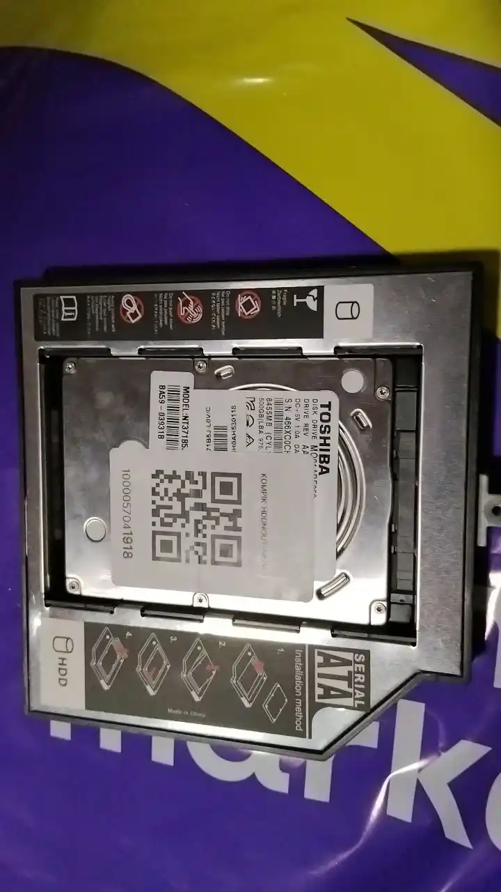 Жёсткий диск 500 GB Seagate SATA HDD 2.5, для ноутбука и ПК