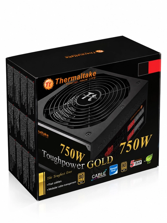 Блок Питания Thermaltake TOUGHPOWER GT 750w GOLD 80 PLUS
