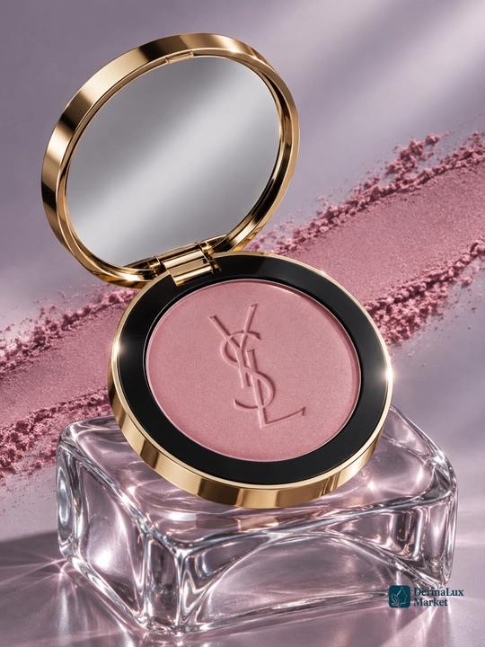 Румяна для лица Yves Saint Laurent Make Me Blush, компактные сухие румяна для щёк