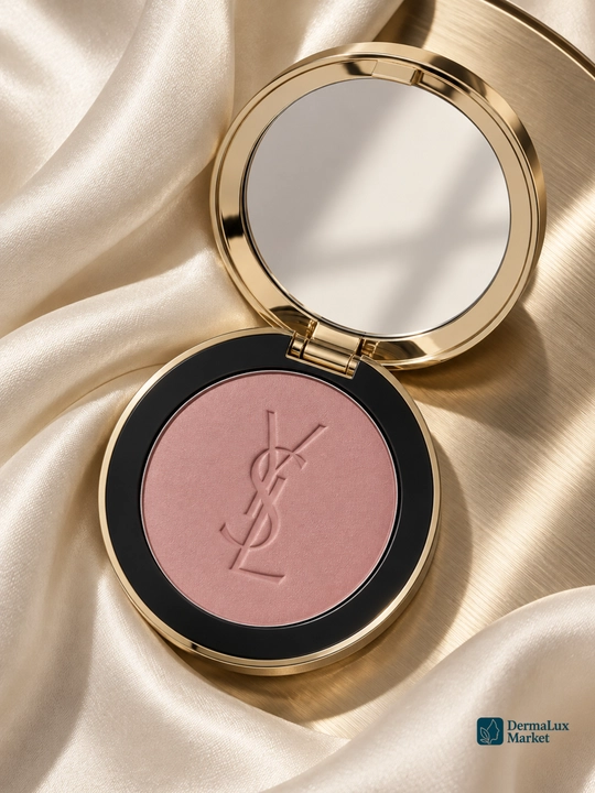 Румяна для лица Yves Saint Laurent Make Me Blush, компактные сухие румяна для щёк