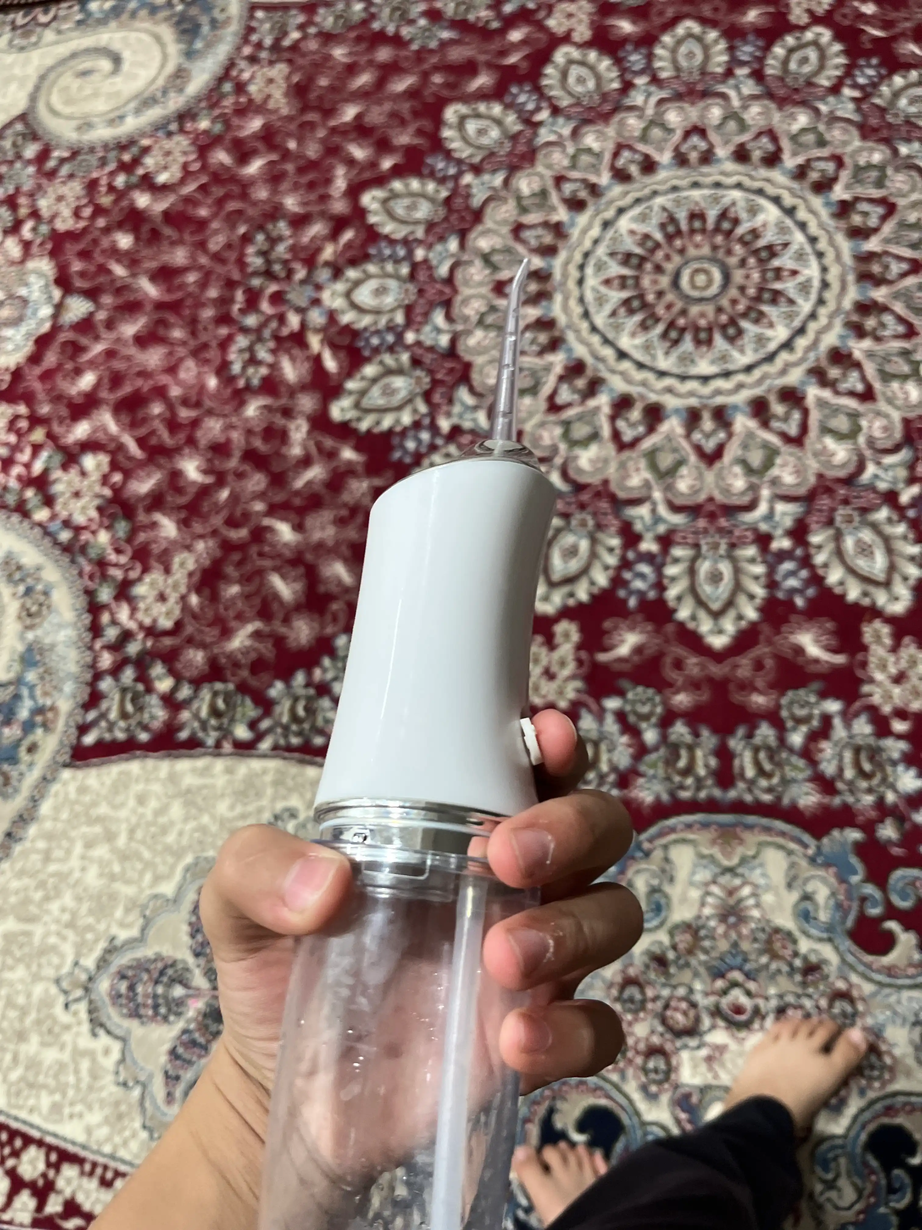 Ирригатор для полости рта Oral Irrigator с USB, 3 режима, 4 насадки