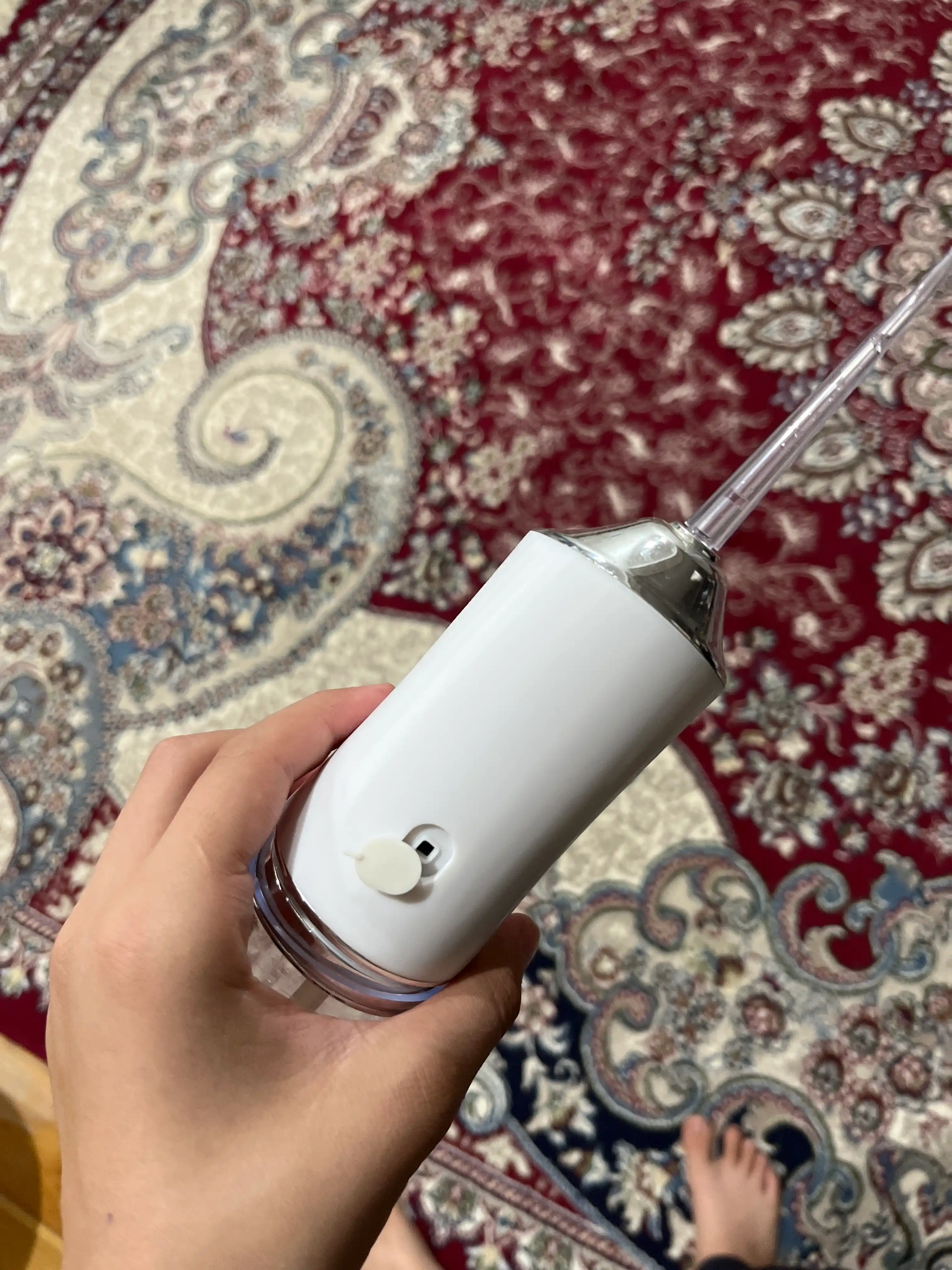 Ирригатор для полости рта Oral Irrigator с USB, 3 режима, 4 насадки