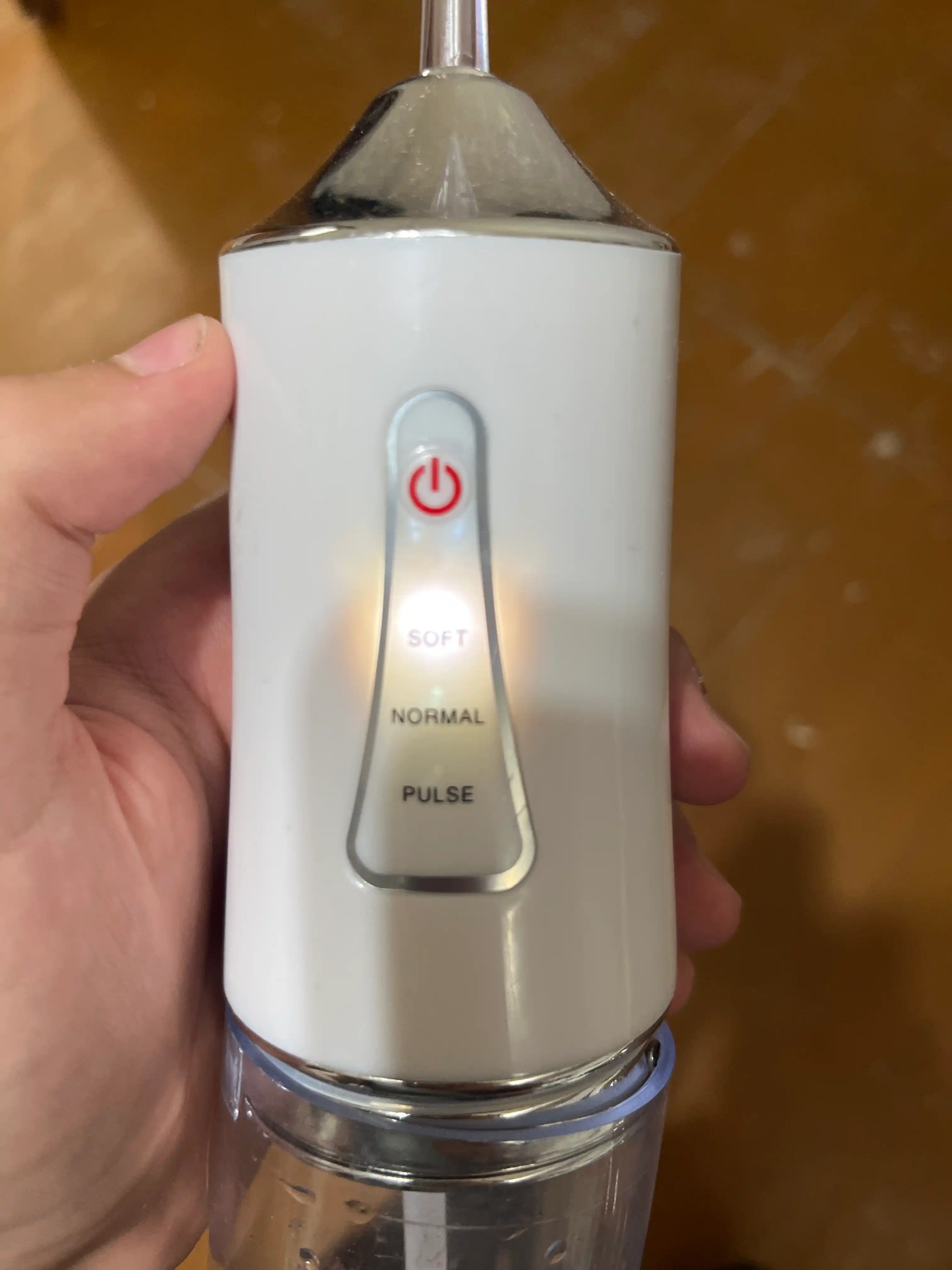 Ирригатор для полости рта Oral Irrigator с USB, 3 режима, 4 насадки