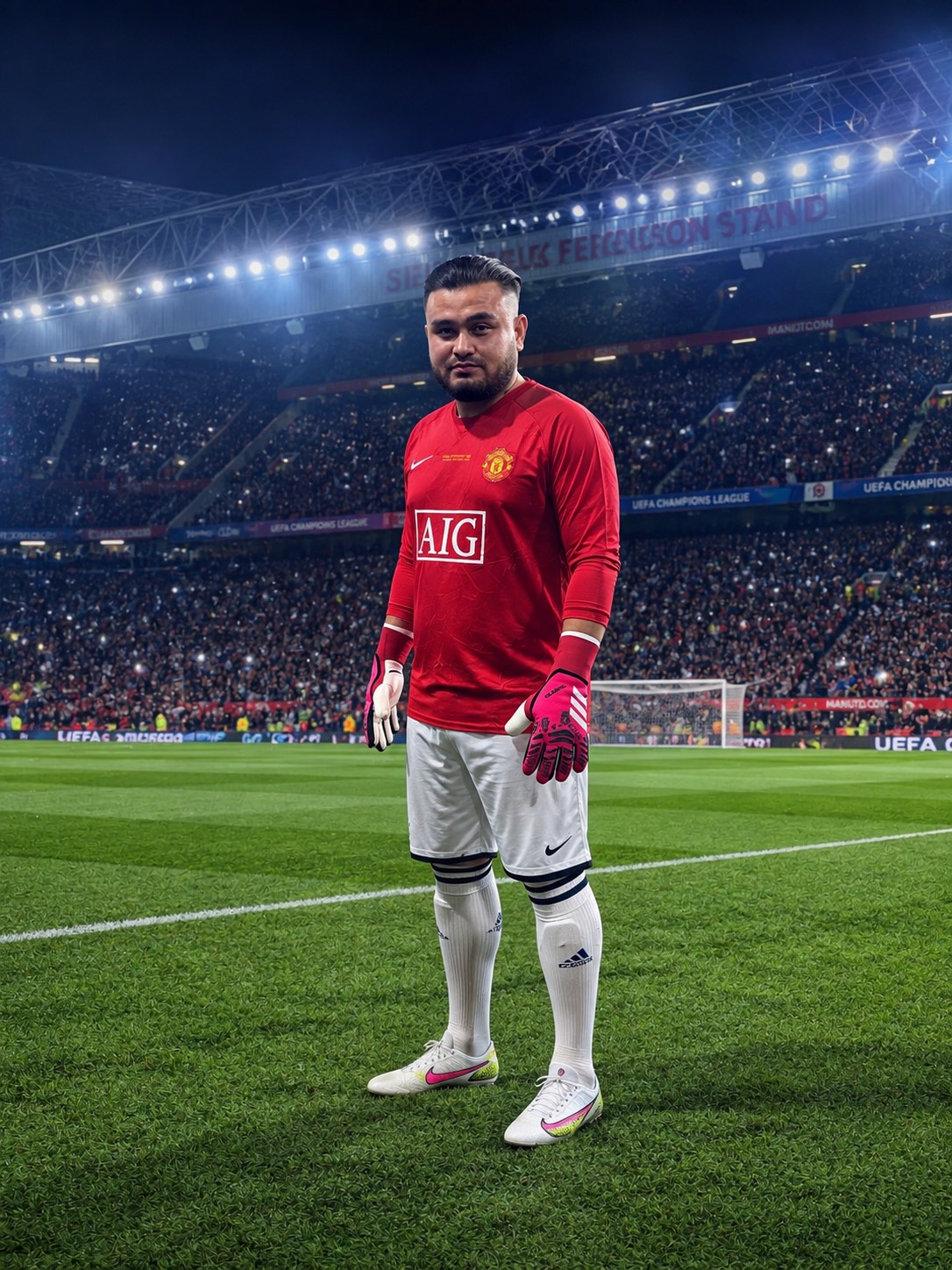 Футбольная форма Manchester United AIG RETRO 2008