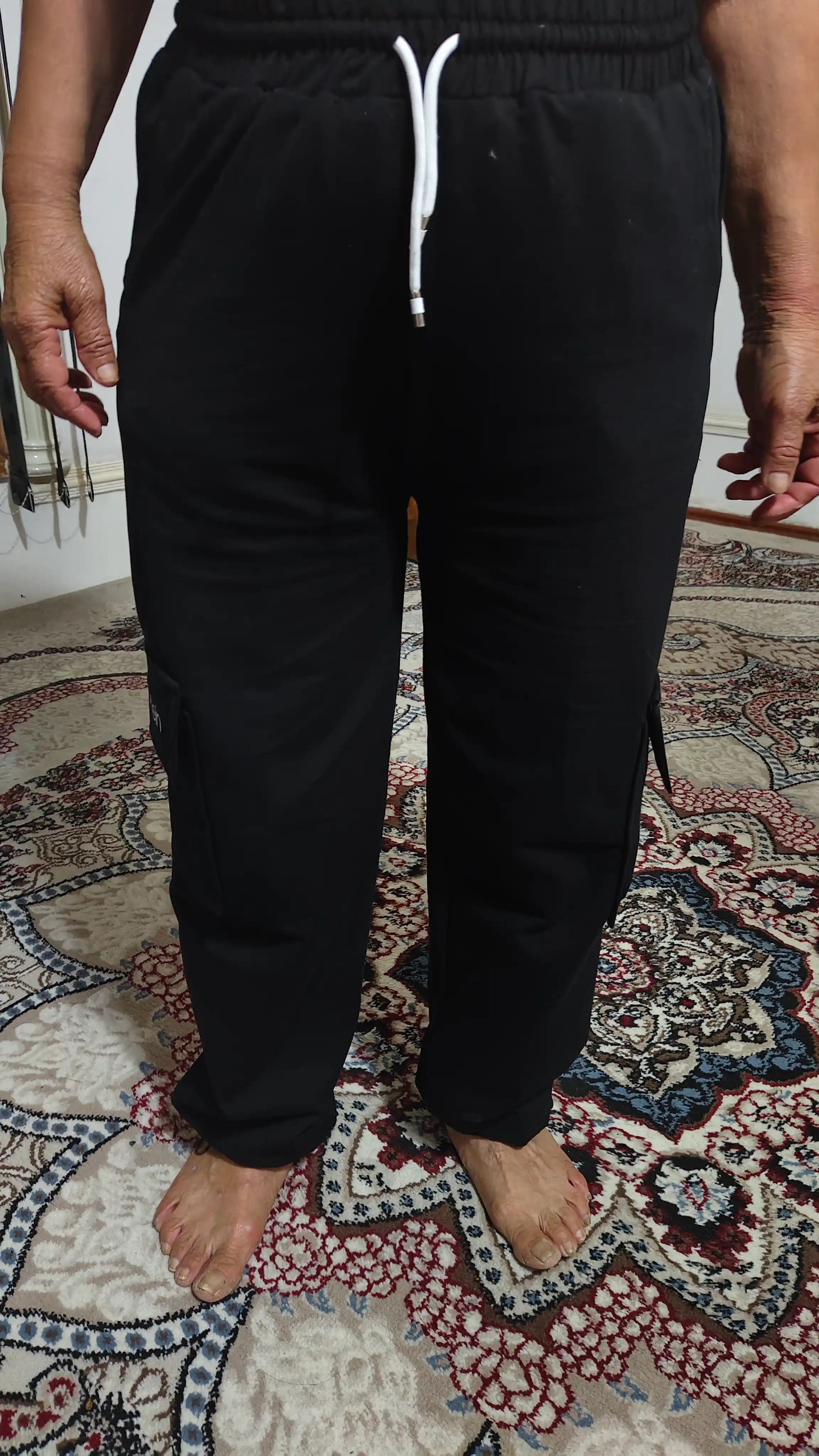 Ayollar joggerlari, sport shimlari, ikki ipli