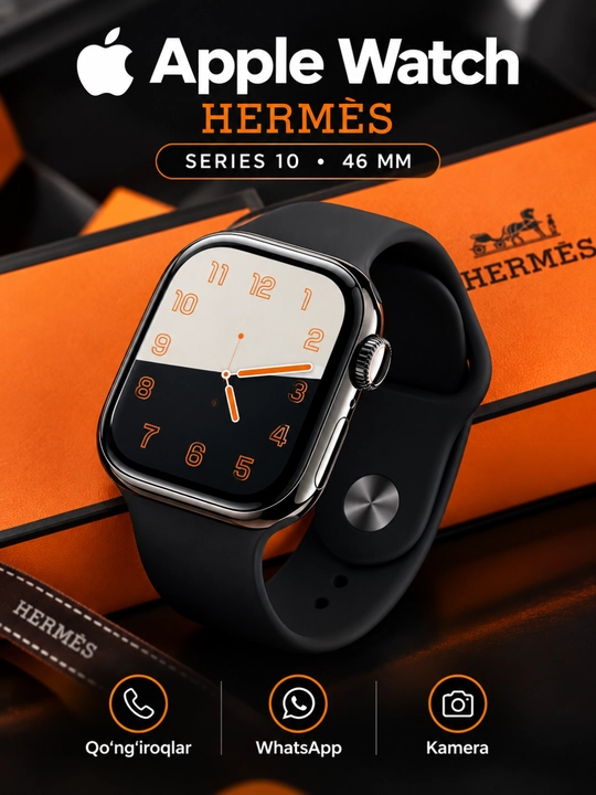 Умные часы smart Watch Hermes Series 10, 46 мм - 