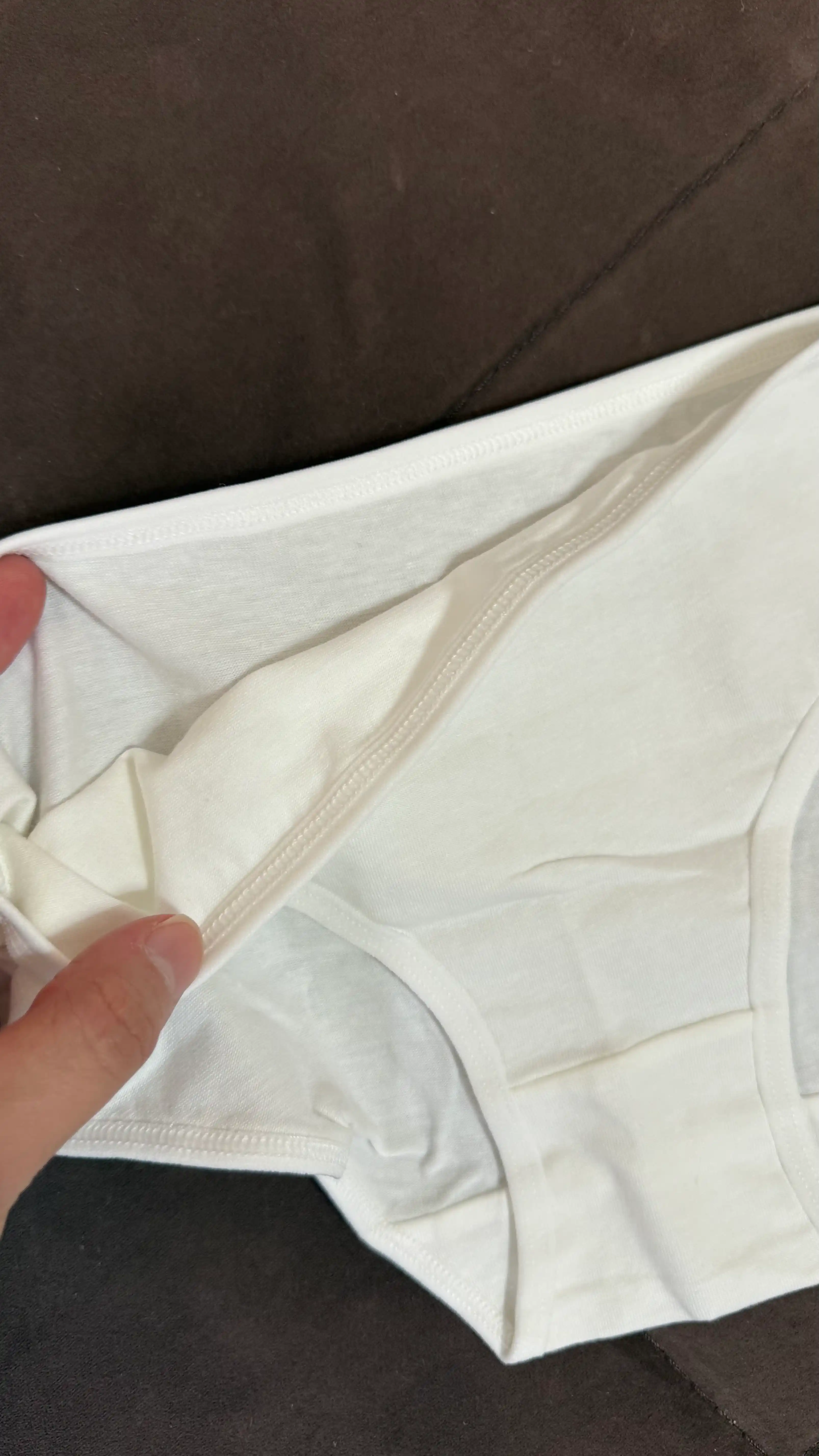 Ayollar paxtali trusigi, yumshoq nafas oluvchi kundalik ichki kiyim, L–2XL