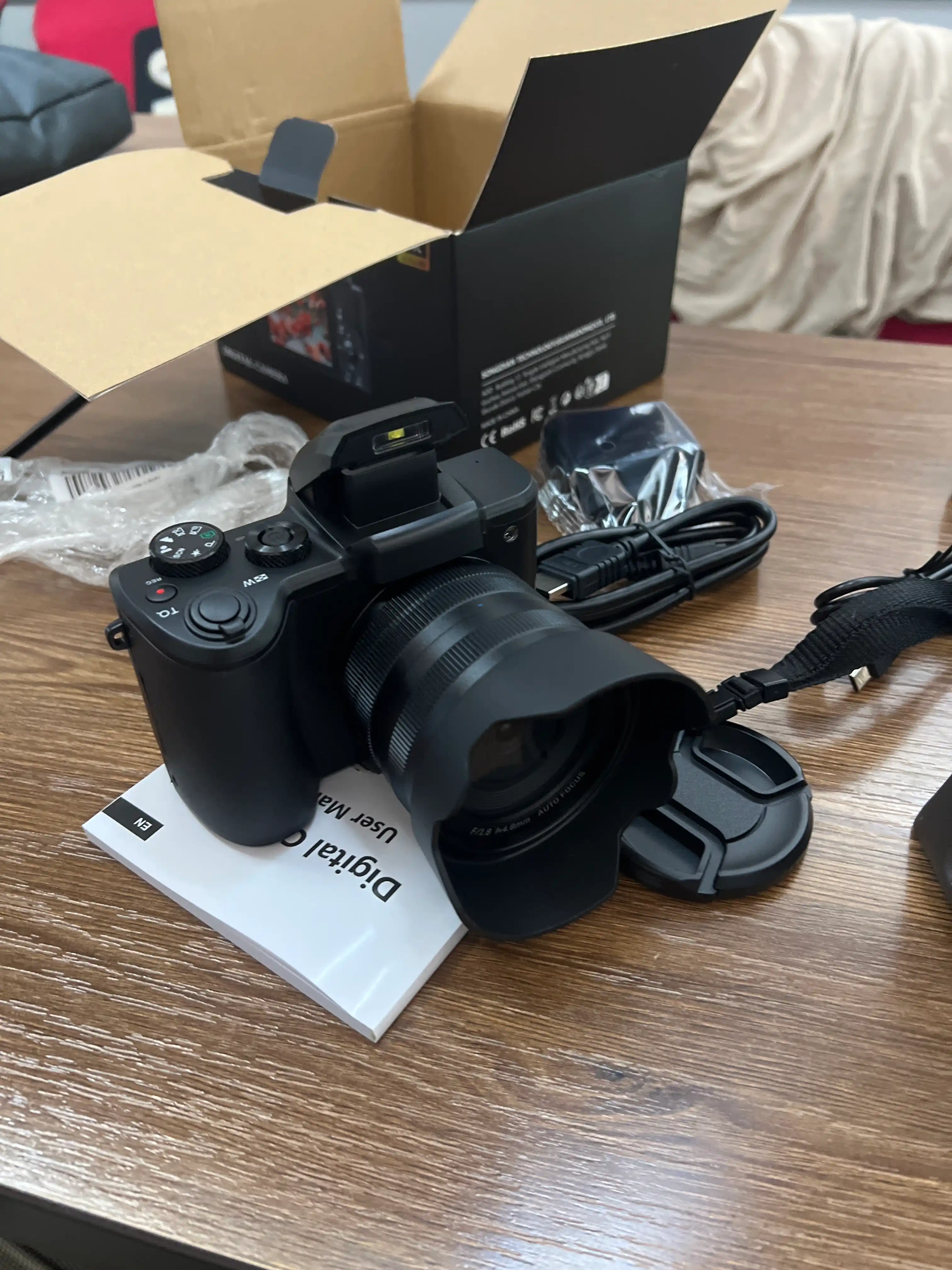 Цифровая камера 8K 88МП Sony IMX386, профессиональная