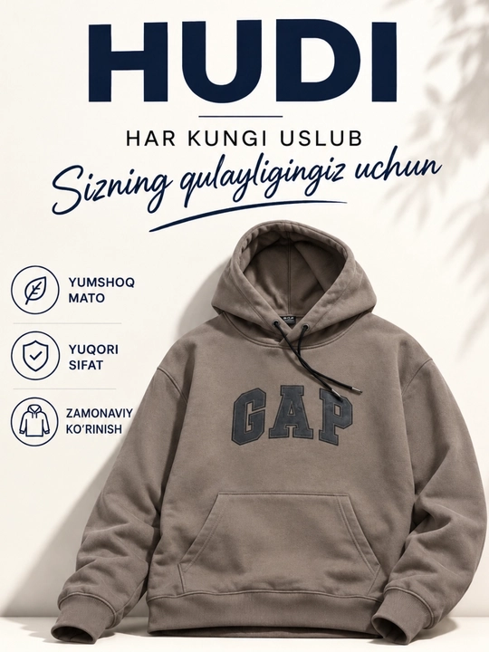 Erkaklar uchun hudi, kardigan, tolstovka, kapyushonli xudi, kuz fasli uchun zamonaviy xudi - 