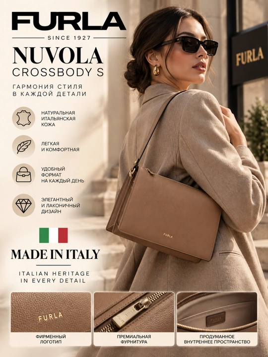 Сумка Furla Nuvola Crossbody S