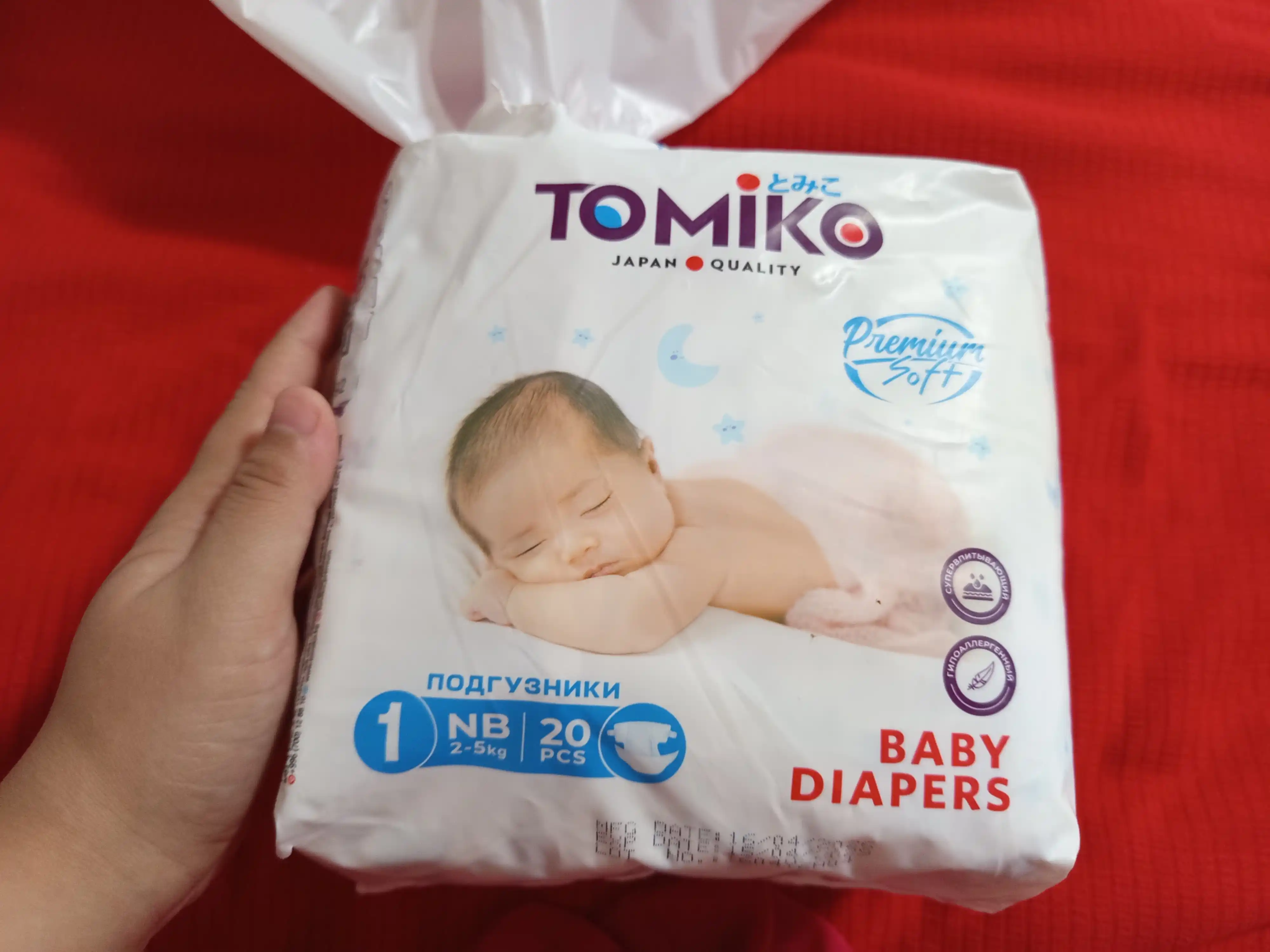 Подгузники Tomiko Premium Soft