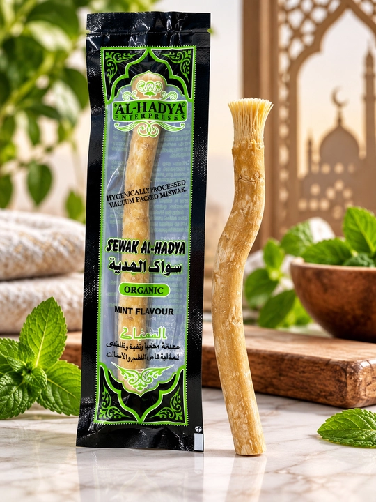 Tabiiy misvak siwak tish tozalash tayoqchasi, og‘iz gigiyenasi uchun