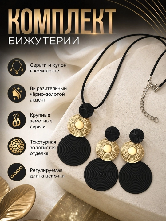 Pearl Style 118 sun'iy marjon taqinchoqlar to'plami: marjon, sirg'a va bilaguzuk - 