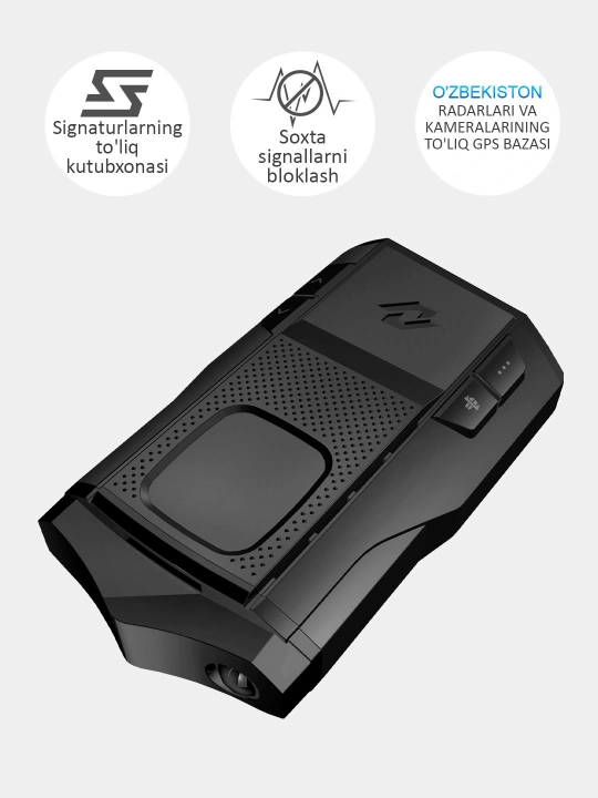 Антирадар Neoline X-Cop 7800s Wi-Fi Black/White, версия для Узбекистана +подарок