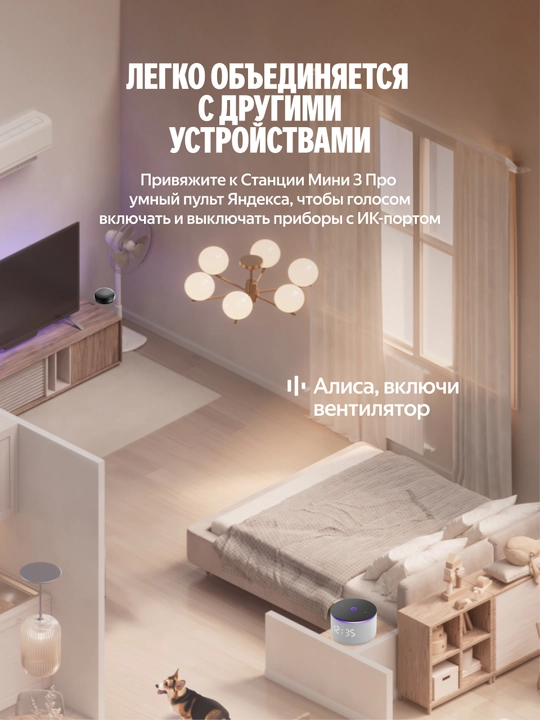 Yandex stansiya mini 3 pro aqlli kolonkasi alisa bilan