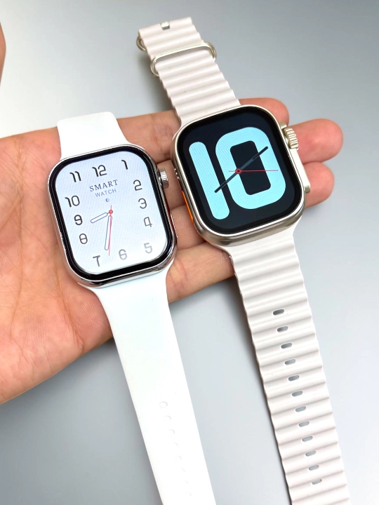 Умные часы, 1+1, 2 Smart Watch 8 и 8 ultra, 11 ремешков и чехол в комплекте