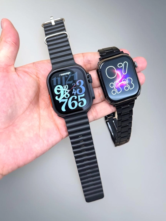 Умные часы, 1+1, 2 Smart Watch 8 и 8 ultra, 11 ремешков и чехол в комплекте