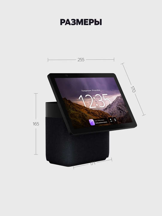 Alisa va Zigbee bilan Yandex Duo Max aqlli kolonkasi