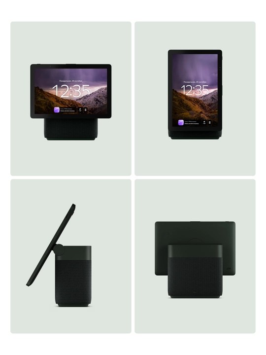 Alisa va Zigbee bilan Yandex Duo Max aqlli kolonkasi