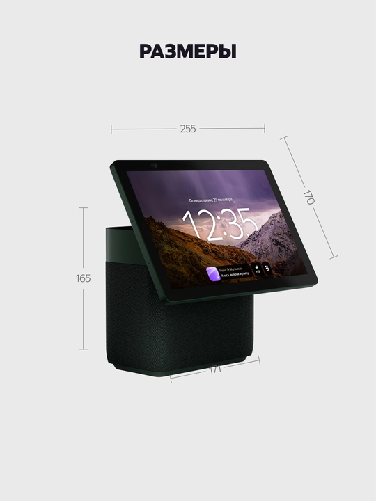 Alisa va Zigbee bilan Yandex Duo Max aqlli kolonkasi