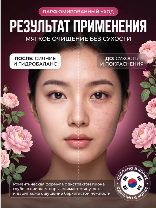 Kerasys kosmetik, xushbo‘ylantirilgan, ozuqaviy, namlovchi, yog‘sizlantiruvchi sovuni