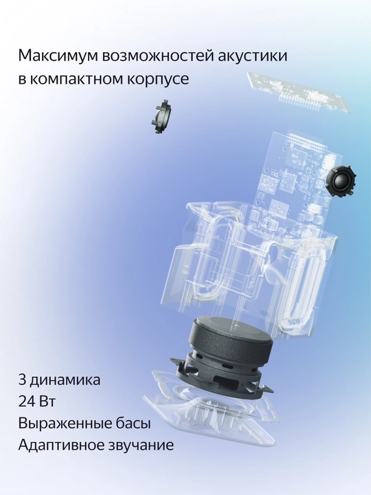 Умная колонка Яндекс станция миди с алисой