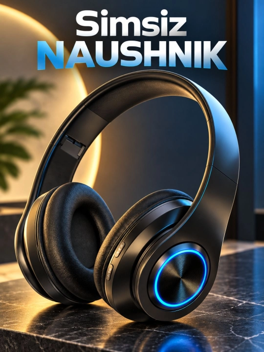 Беспроводные Bluetooth-наушники P9 – полноразмерные Over-Ear с микрофоном - 