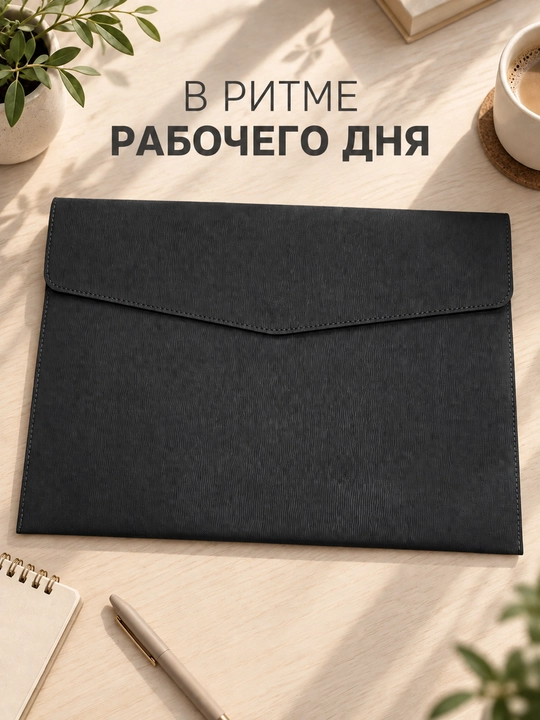 Чехол-конверт для ноутбука, минималистичный