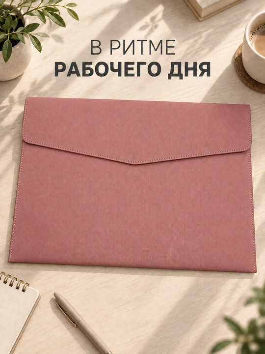 Чехол-конверт для ноутбука, минималистичный