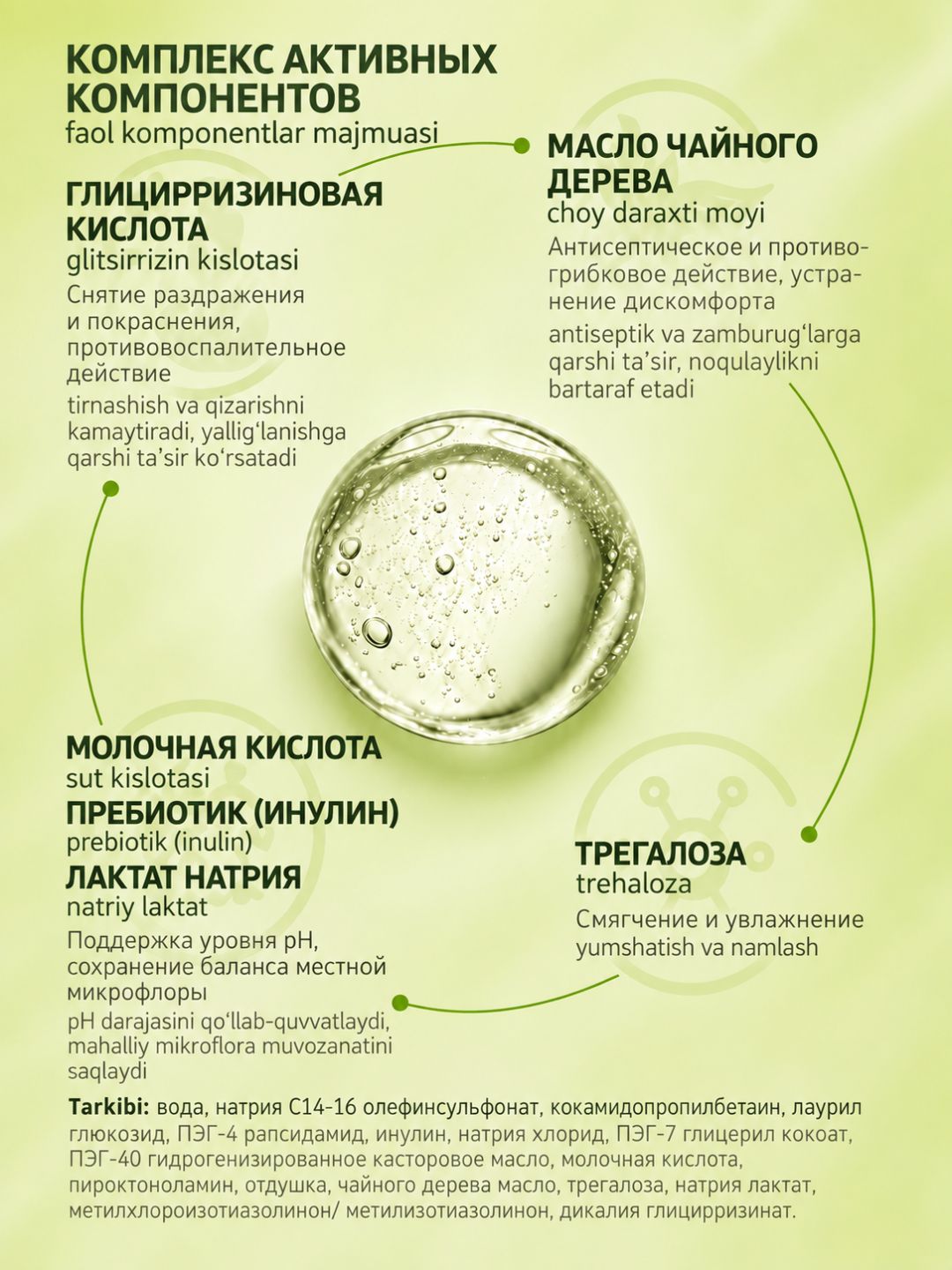 Samimiy gigiena vositasi Dr.Rashel, 220 ml