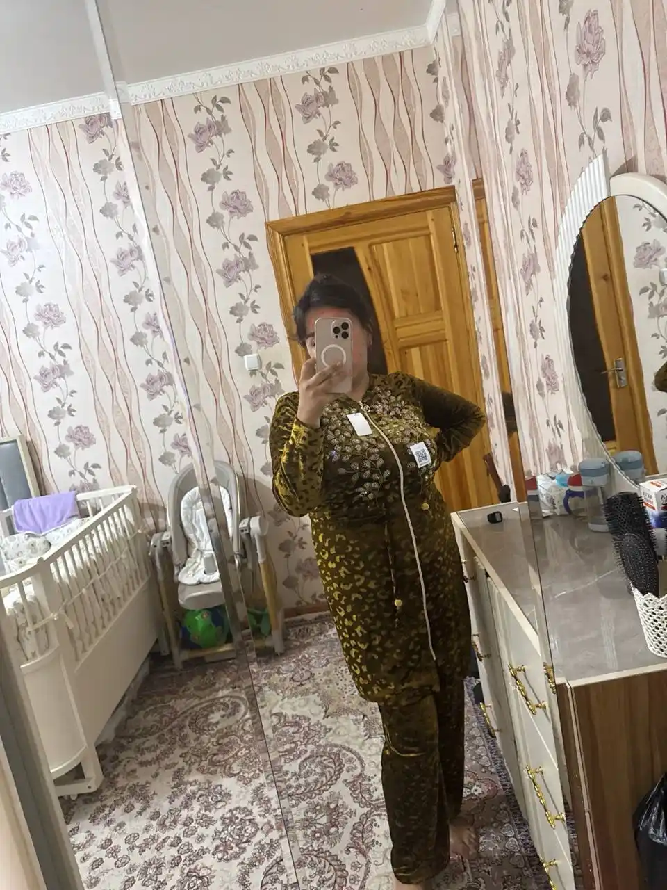 Женское, домашнее платье с брюками, осенний халат, размеры 46, 48, 50, 52