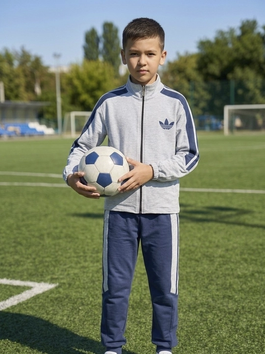Bolalar sport komplekti, zamonaviy trend kostyum, кофта va shim, 1–12 yosh