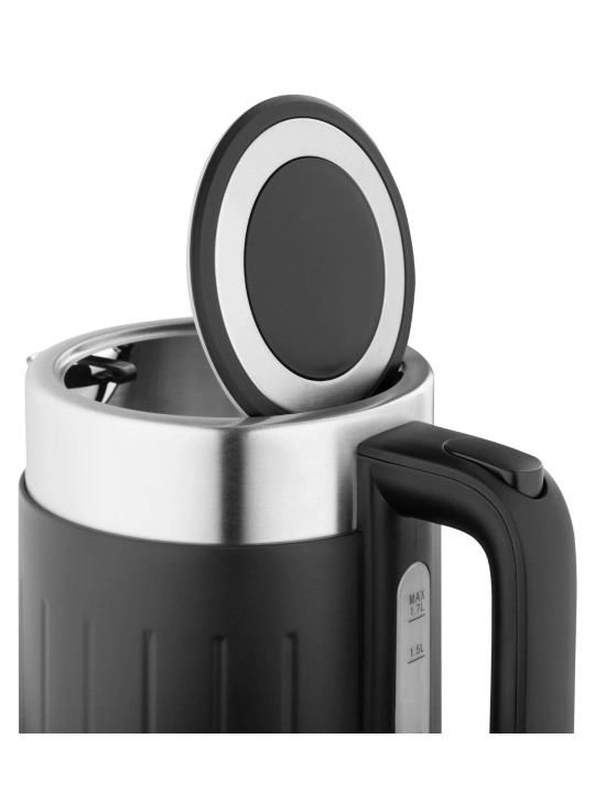 Электрочайник Ardesto EKL-F18B, 1.7л, 2150Вт, черный, скрытый диск