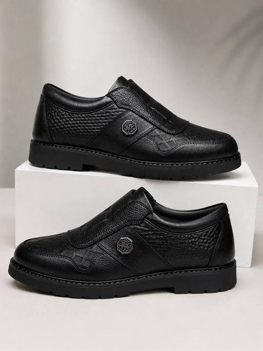 Erkaklar kundalik tuflisi, zamonaviy slip-on, qulay va yumshoq oyoq kiyim
