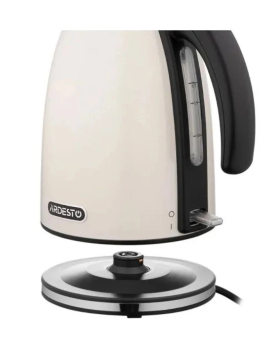 Электрочайник Ardesto EKL-F340BG, 1.7л, 2150Вт, Strix, нерж. сталь