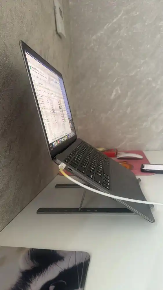 Noutbuk taglik alyuminiy, metal podstavka noutbuk, laptop stand