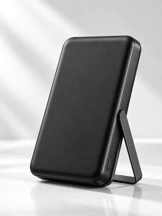 WiWU SC10000WHT 10000 mAh magnitli Power Bank, simsiz zaryadlash, 22.5W, USB-A Type-C