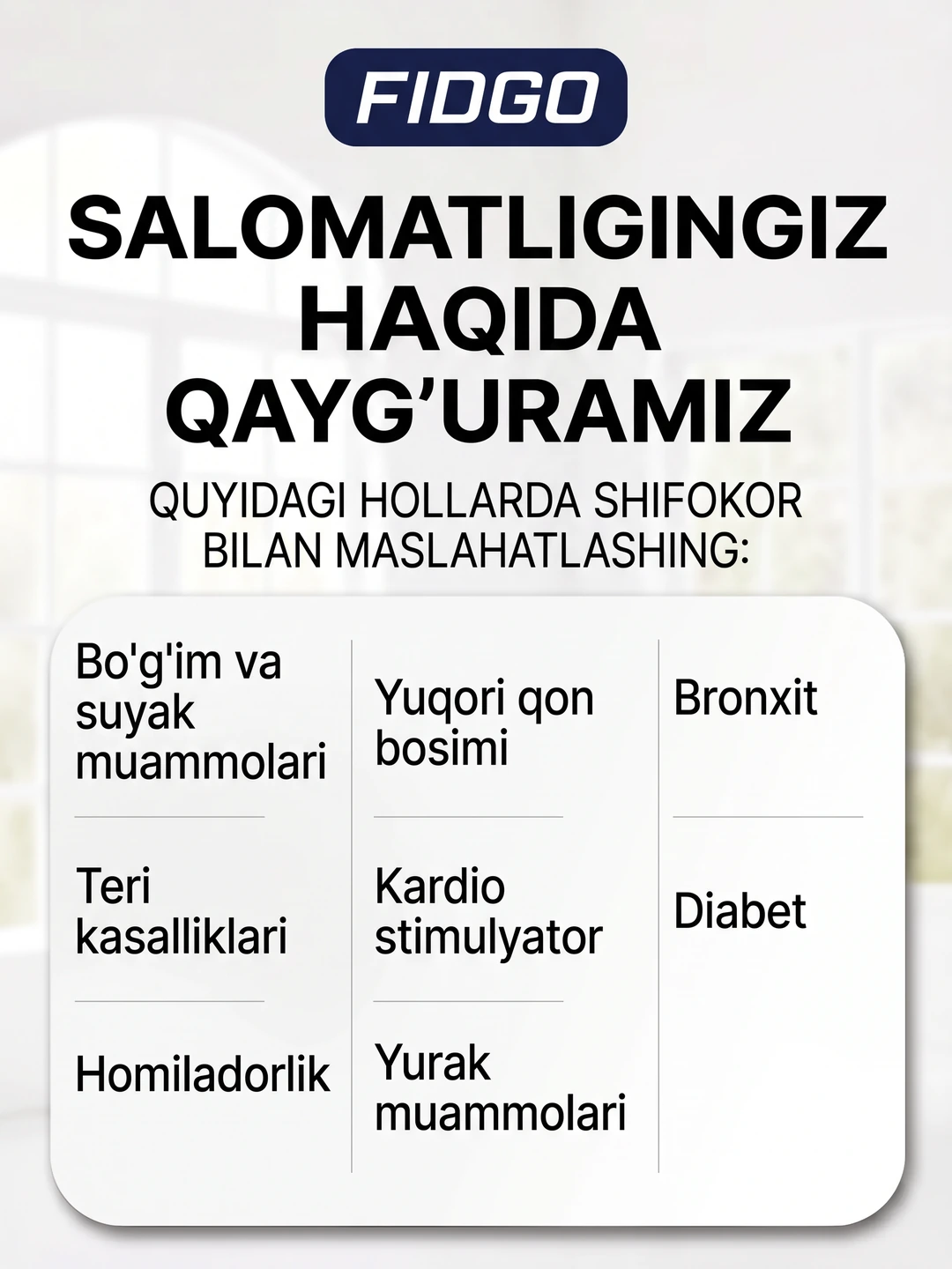 Vibroplatforma FIDGO, ozish va massaj uchun trenajyor, Bluetooth va pult bilan