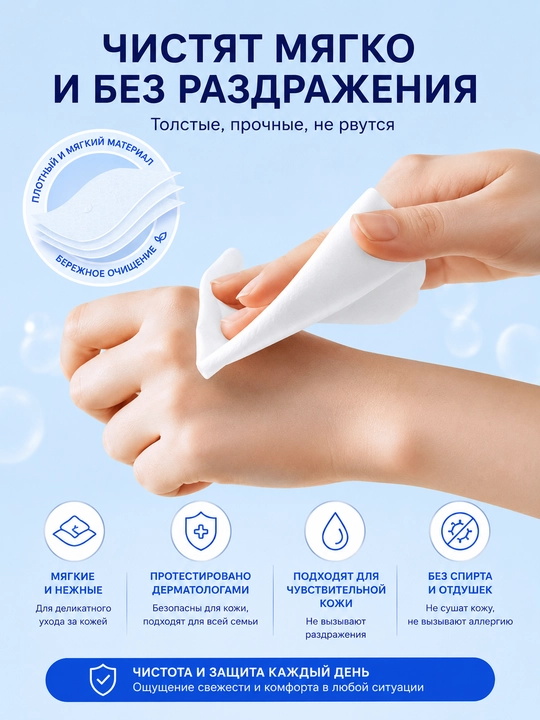 Пробиотическая влажная туалетная бумага. Влажные туалетные салфетки с пробиотиками — 80 шт
