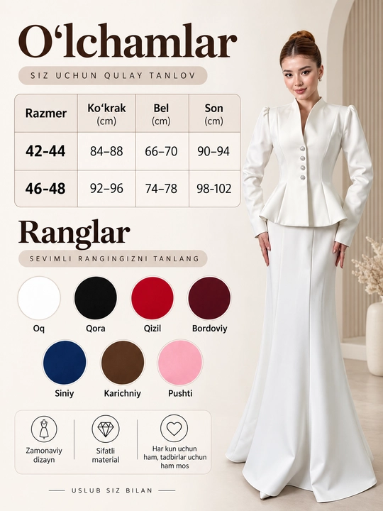 Женская одежда, кофта и юбка для девушек костюм (42-44 46-48)