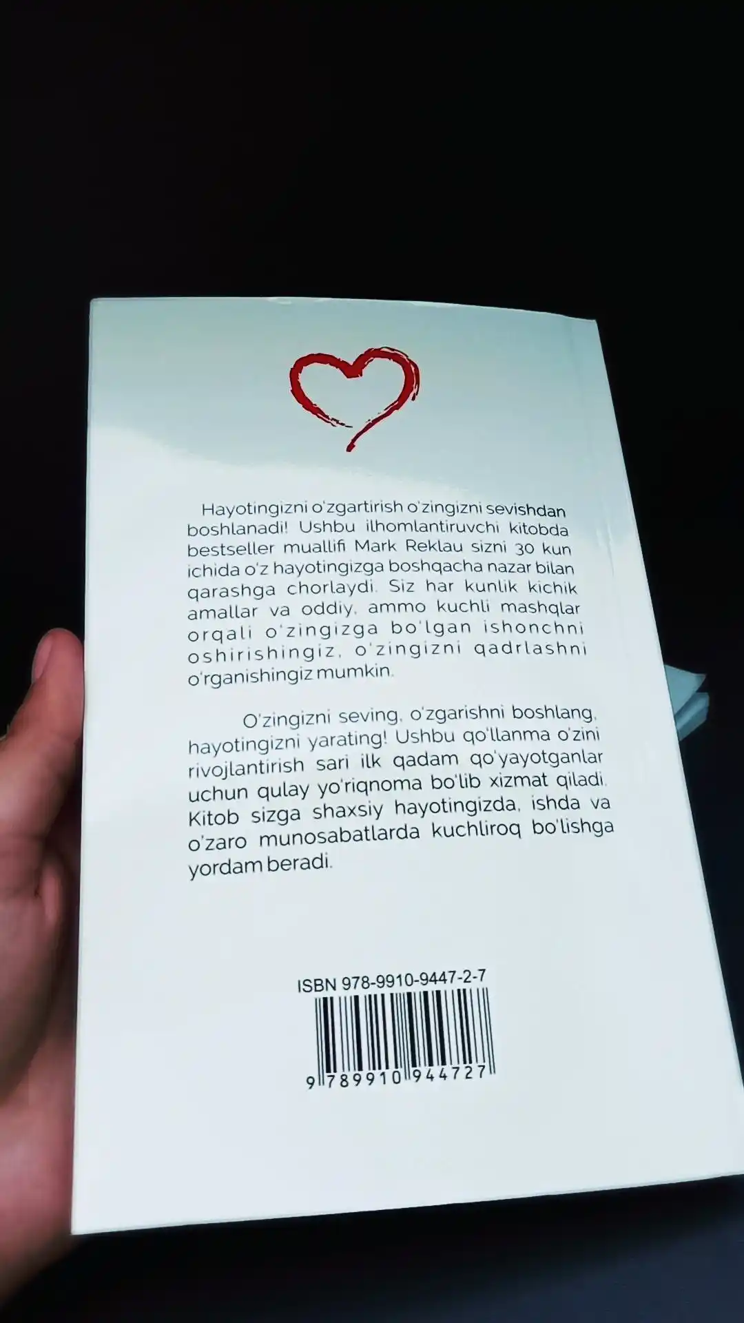 Avvalo o'zingizni seving! 30 kunda o'zingizga bo‘lgan ishonchni oshiring Mark Reklau