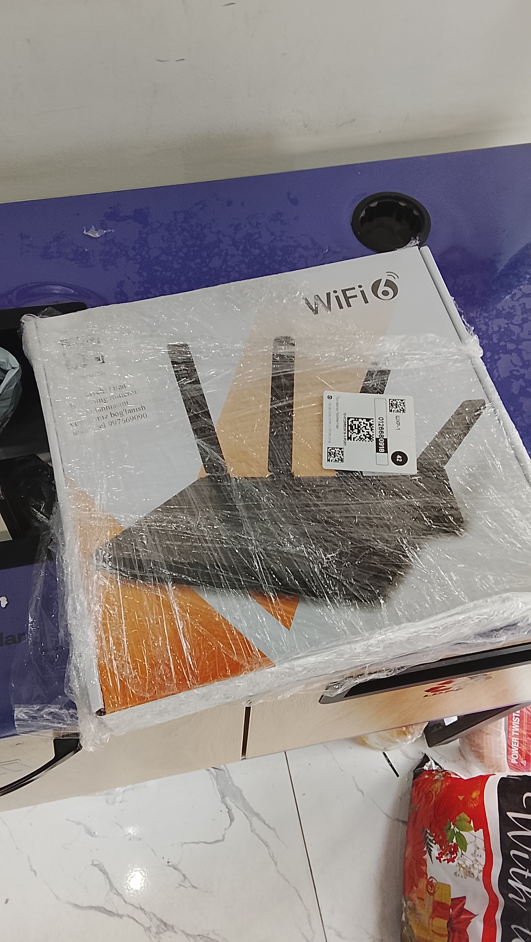AX3000 XPON WAN va GPON router Uztelecomga mos