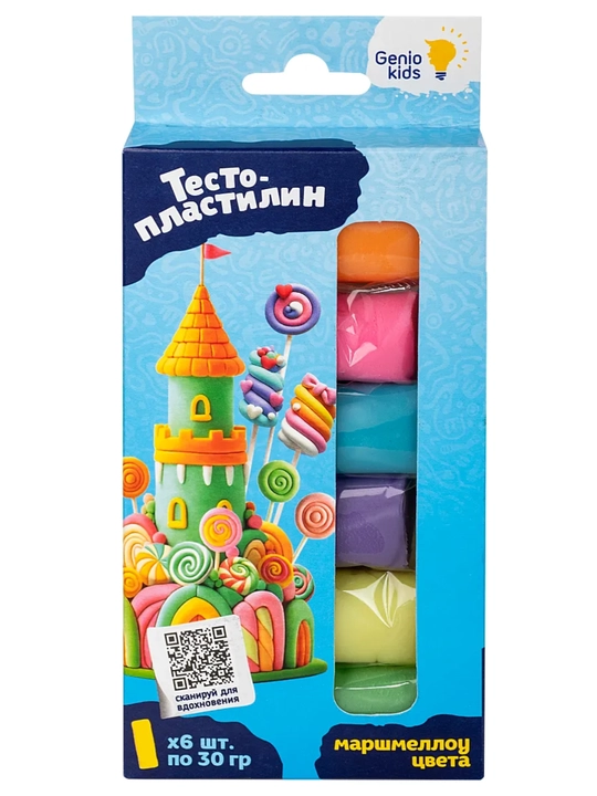 Наборы для детского творчества "Тесто-пластилин", DREAM MAKERS